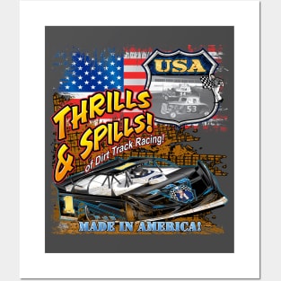 Dirt lt.model racing made in America Posters and Art